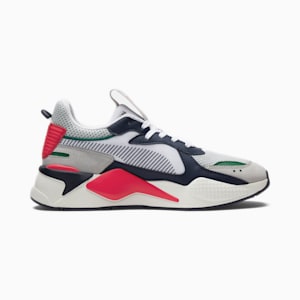PUMA NYC RS-X Park Flagship Men's Sneakers, PUMA White-Parisian Night-Harbor Mist-For All Time Red