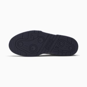 Zapatos deportivos PUMA NYC Slipstream Park Flagship para hombre, Warm White-Harbor Mist-For All Time Red