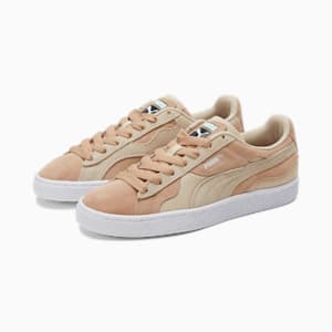 Tenis Suede Camowave Earth para mujer, Dusty Tan-Granola-PUMA White