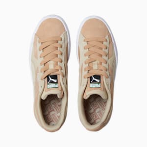 Tenis Suede Camowave Earth para mujer, Dusty Tan-Granola-PUMA White