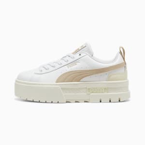 ウィメンズ メイズ OW スニーカー, PUMA White-Putty-Warm White, extralarge-JPN