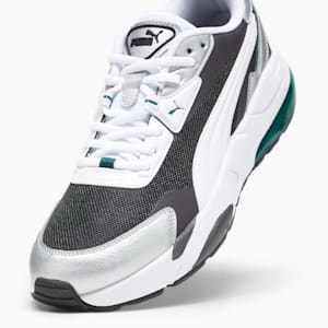 Vis2k 2000s Men's Sneakers, PUMA Black-PUMA White-PUMA Silver, extralarge