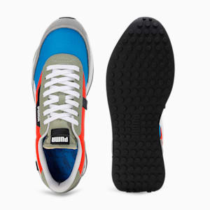 Future Rider Play On Unisex Sneakers, Racing Blue-Hot Heat, extralarge-IND