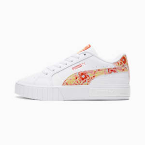 Cali Dream Star Flower Child Big Kids' Sneakers , PUMA White-Warm Earth