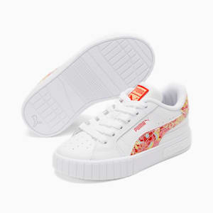 Cali Star Flower Child Little Kids' Sneakers , PUMA White-Warm Earth