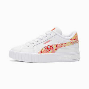 Cali Star Flower Child Little Kids' Sneakers , PUMA White-Warm Earth