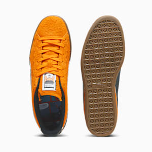 PUMA x THE SMURFS Suede Unisex Sneakers, Pumpkin Pie-Puma Black, extralarge-IND