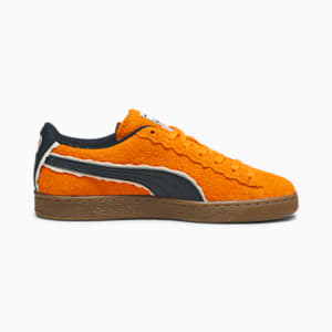 ユニセックス PUMA x スマーフ スウェード スニーカー, Pumpkin Pie-Puma Black, extralarge-JPN