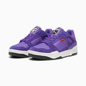 ユニセックス PUMA x スマーフ スリップストリーム スニーカー, Team Violet-PUMA Black, extralarge-JPN