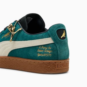 PUMA x STAPLE G Men's Suede Sneakers, Malachite-Alpine Snow, extralarge