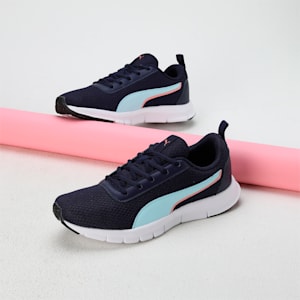 Racer V1 Women's Sneakers, Peacoat-Carnation Pink-PUMA Black, extralarge-IND