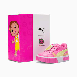 PUMA x COCOMELON Cali Star AC Toddlers' Sneakers , Pink Glimmer-Yellow Pear