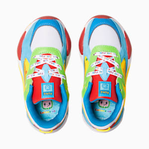 PUMA x COCOMELON RS-X Little Kids' Sneakers , PUMA White-Blazing Yellow-PUMA Red