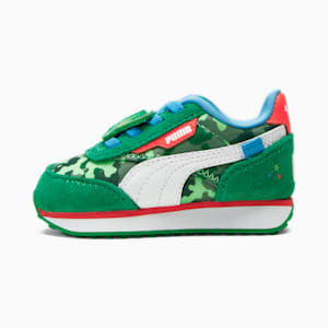 PUMA x COCOMELON Future Rider Toddlers' Sneakers , Summer Green-PUMA White-Grassy Green