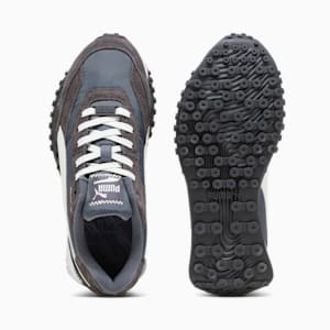 Espadrilles Biktop Rider, grand enfant, Gris foncé plat – Gris vapeur, très grand