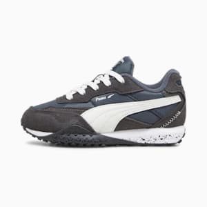 Zapatos deportivos para niños Blktop Rider, Flat Dark Gray-Vapor Gray, extralarge