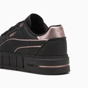 ウィメンズ プーマ CALI コート メタリック スニーカー, PUMA Black-Copper Rose, extralarge-JPN