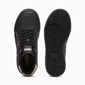 ウィメンズ プーマ CALI コート メタリック スニーカー, PUMA Black-Copper Rose, extralarge-JPN