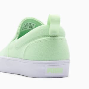 Bari Terry Slip-On Comfort Women's Shoes, Fresh Mint-PUMA White, extralarge