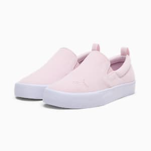 Chaussure confort Bari Terry à enfiler pour femme, Rose Mauve-PUMA White, extralarge