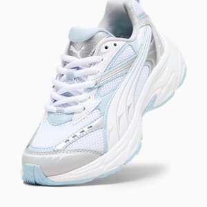 PUMA Morphic Big Kids' Sneakers, PUMA White-Ash Gray, extralarge