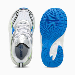 Zapatos deportivos PUMA Morphic para niños pequeños, PUMA White-Ultra Blue, extralarge