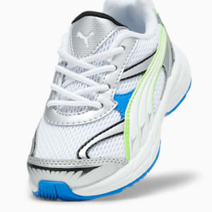 Zapatos deportivos PUMA Morphic para niños pequeños, PUMA White-Ultra Blue, extralarge