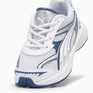 PUMA Morphic Toddlers' Sneakers, Feather Gray-Inky Blue, extralarge