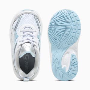 Zapatos deportivos PUMA Morphic de bebé, PUMA White-Ash Gray, extragrande