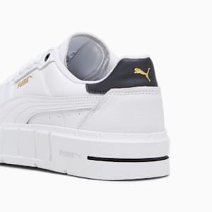 ウィメンズ プーマ CALI コート レザー スニーカー, PUMA White-PUMA Black, extralarge-JPN