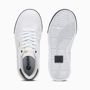 Tenis para mujer PUMA Cali Court de cuero, PUMA White-PUMA Black, extralarge