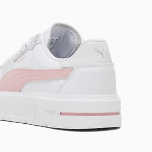 PUMA Cali Court Leather Women's Sneakers, PUMA White-Future Pink, extralarge-IND