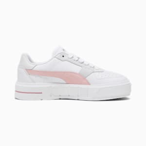PUMA Cali Court Leather Women's Sneakers, PUMA White-Future Pink, extralarge-IND