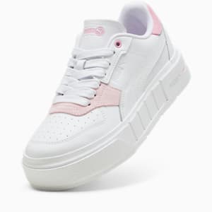 Cali Court Match Big Kids' Sneakers, PUMA White-Pink Lilac, extralarge