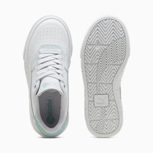 Cali Court Match Big Kids' Sneakers, PUMA White-Turquoise Surf, extralarge