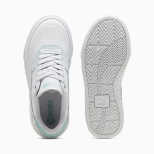 Tenis juvenil Cali Court Match, PUMA White-Turquoise Surf, extralarge