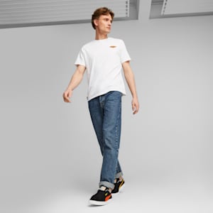 Suede Brand Love Sneakers, PUMA Black-Hot Heat, extralarge