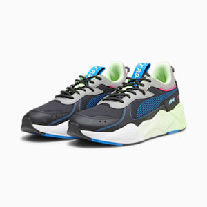 RS-X Underground Drift Unisex Sneakers, PUMA Black-Speed Green, extralarge-IND