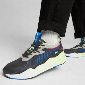RS-X Underground Drift Unisex Sneakers, PUMA Black-Speed Green, extralarge-IND
