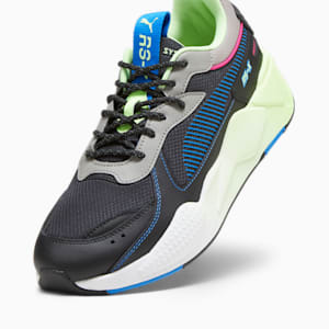 RS-X Underground Drift Unisex Sneakers, PUMA Black-Speed Green, extralarge-IND