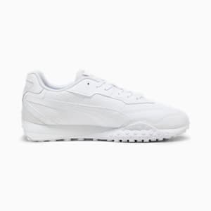 Blktop Rider Men's Leather Sneakers, PUMA White-Glacial Gray, extralarge