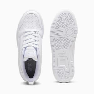 Rebound V6 Lo Big Kids' Sneakers, Cheap Jmksport Jordan Outlet White-Cool Light Gray, extralarge