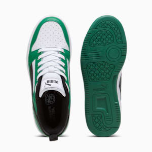Rebound V6 Lo Youth Sneakers, PUMA White-PUMA Black-Archive Green, extralarge-GBR