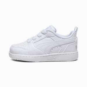 Baskets Rebound V6 Lo Bébé, PUMA White-Cool Light Gray, extralarge