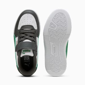 PUMA Caven 2.0 Little Kids' Sneakers, Shadow Gray-Archive Green-PUMA White, extralarge