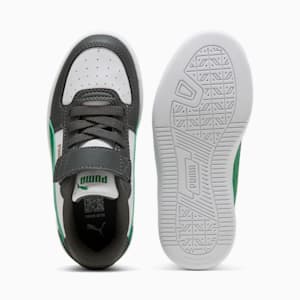 Tenis PUMA Caven 2.0 para niños, Shadow Gray-Archive Green-PUMA White, extralarge