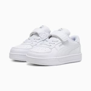 Tenis PUMA Caven 2.0 para bebés, PUMA White-PUMA Silver-PUMA Black, extralarge