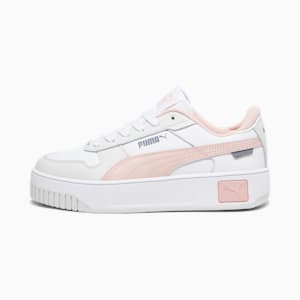 Carina Street Youth Sneakers, PUMA White-Rose Dust-Feather Gray, extralarge-GBR