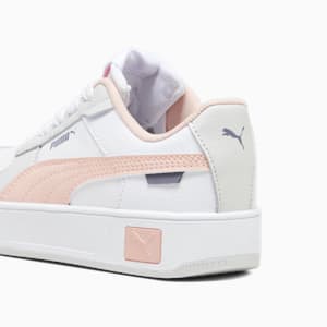 Sneakers Carina Street, enfants, PUMA White-Rose Dust-Feather Gray, extralarge