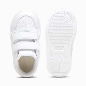 Tenis para bebés Carina Street, PUMA White-PUMA White-PUMA Gold, extralarge